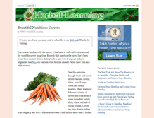 Tablet Screenshot of herballearning.com
